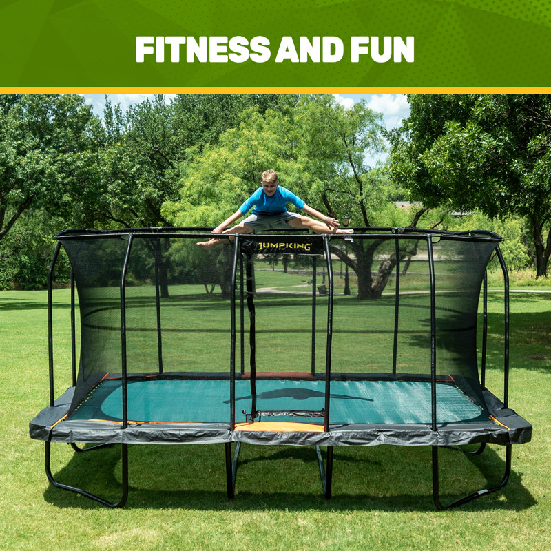 Jumpking 10ft x 16ft Pro Series Rectangular Trampoline